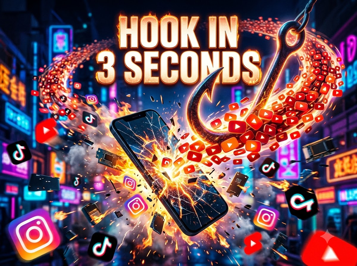 viral Short-Form Video Hooks Scripting Reels Shorts and TikToks