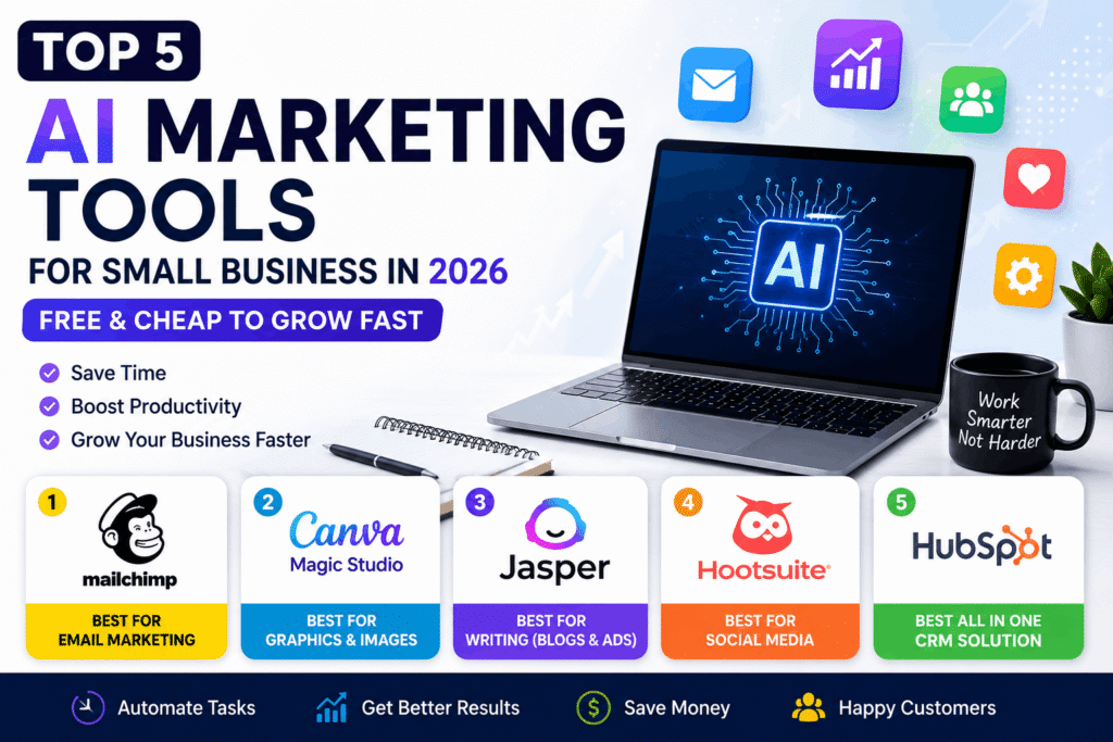 Best AI marketing tools for small business growth in 2026